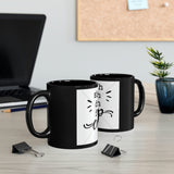 11oz Black Mug