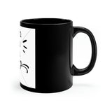 11oz Black Mug